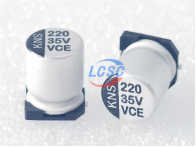 KNSCHA VCE series liquid smd aluminum electrolytic capacitors