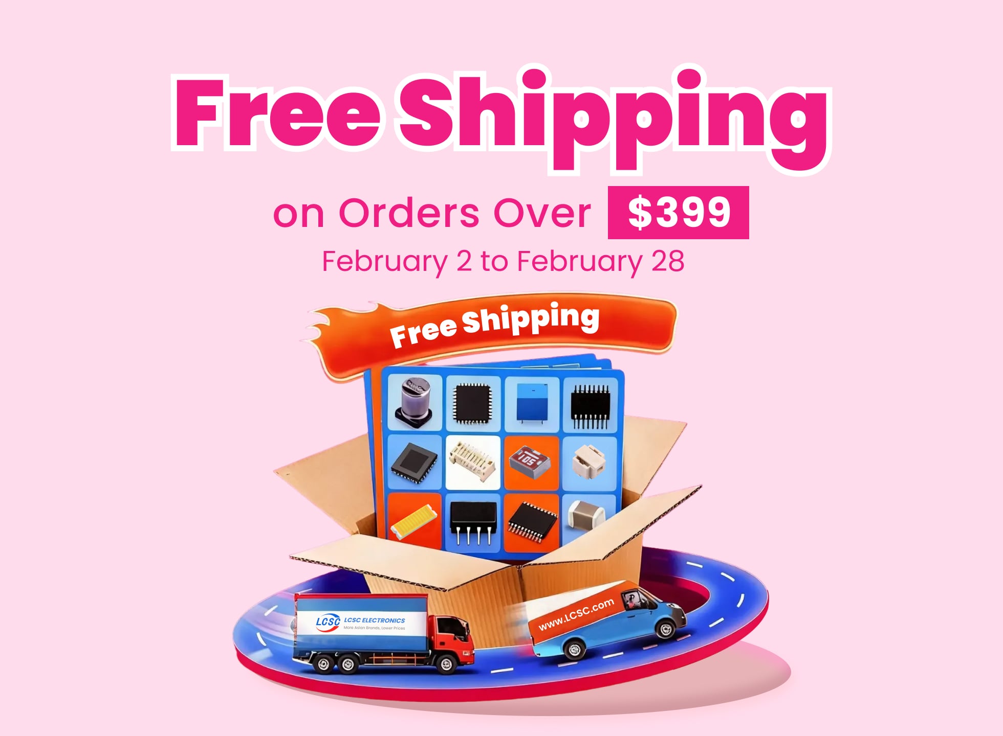 February Free Shipping