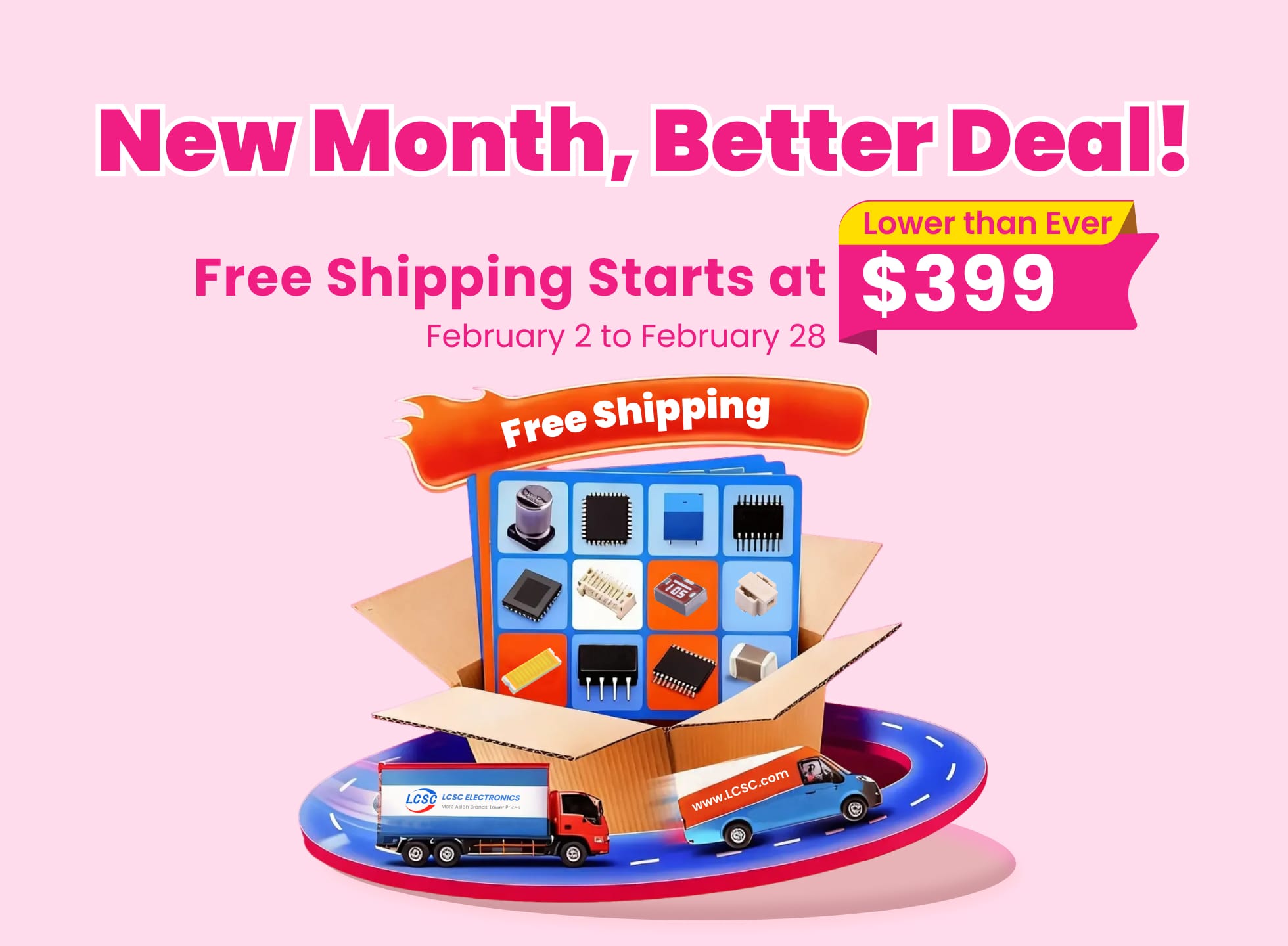 February Free Shipping