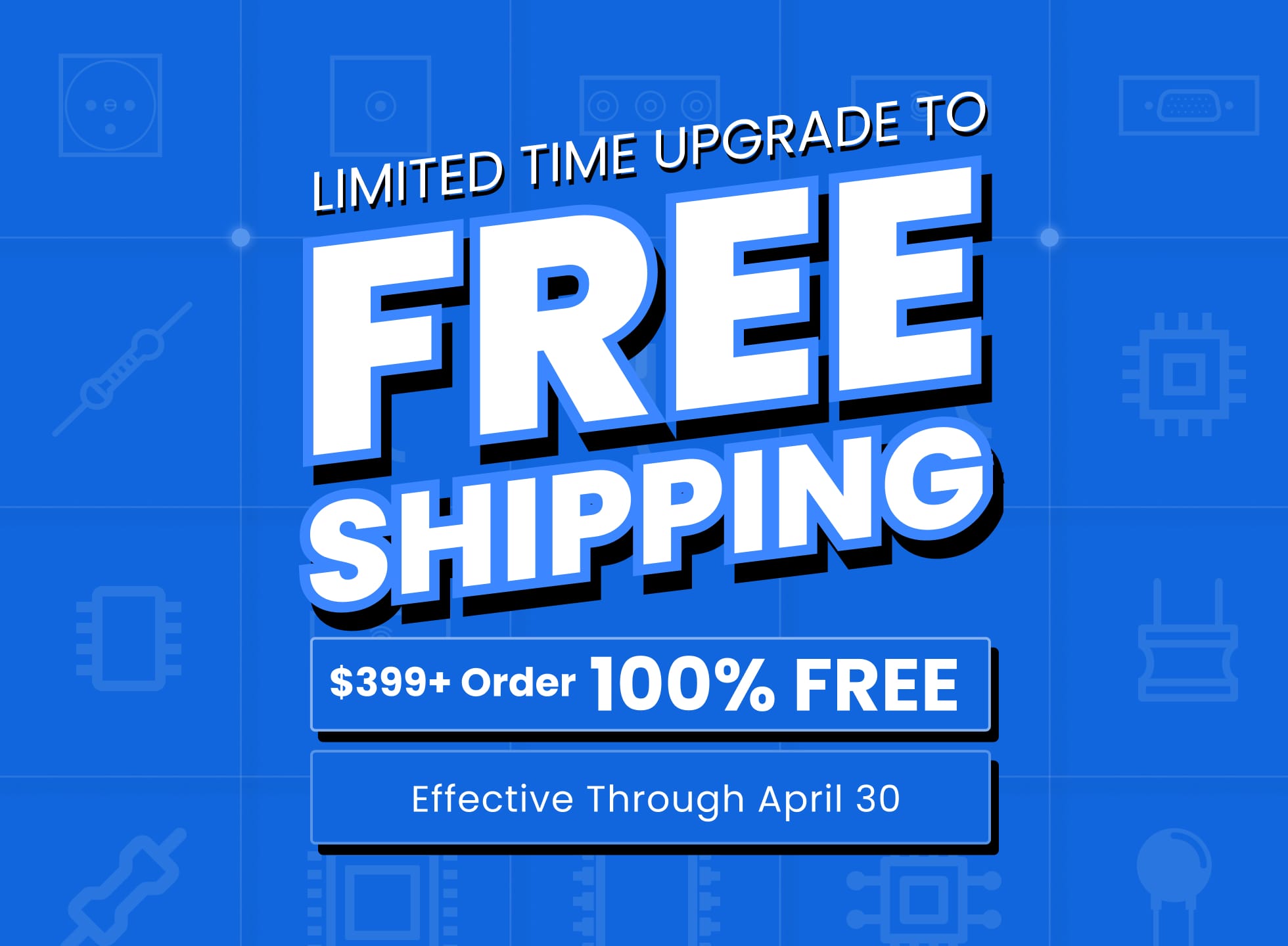 April Shipping Offer
