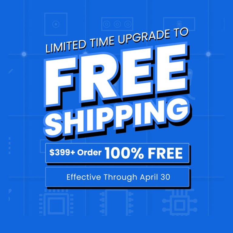 April Shipping Offer
